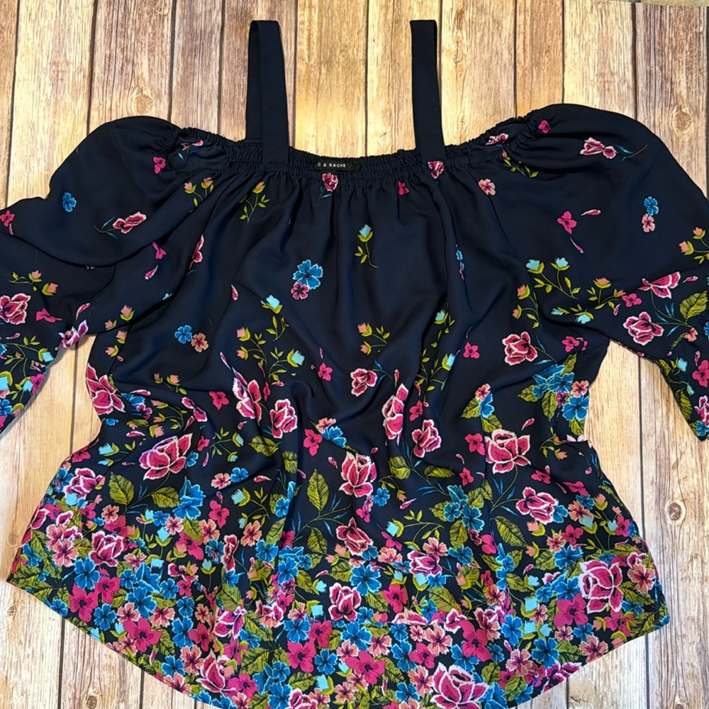 Zac & Rachel Off the Shoulder Top